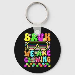 Bro Glowing In Glowing Era Hello Summer Vacation Key Ring