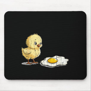 Bro Is That You, Funny Chick And Egg  Mouse Pad