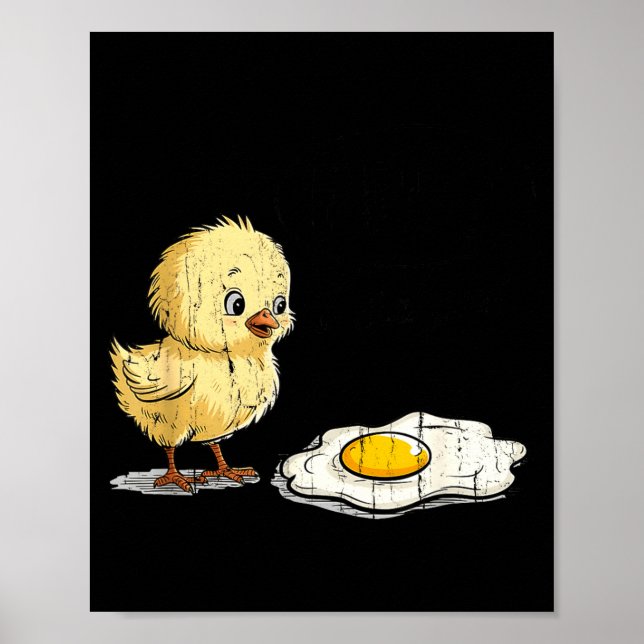 Bro Is That You, Funny Chick And Egg  Poster (Front)