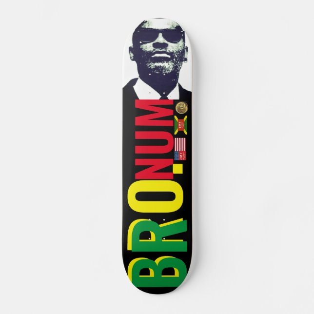 BRO NUM  OFFICIAL Skateboard (Front)