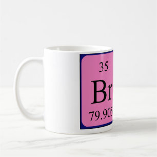 Bro periodic table name mug