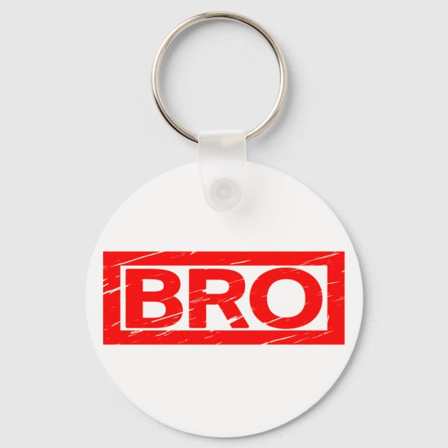 Bro Stamp Key Ring (Front)