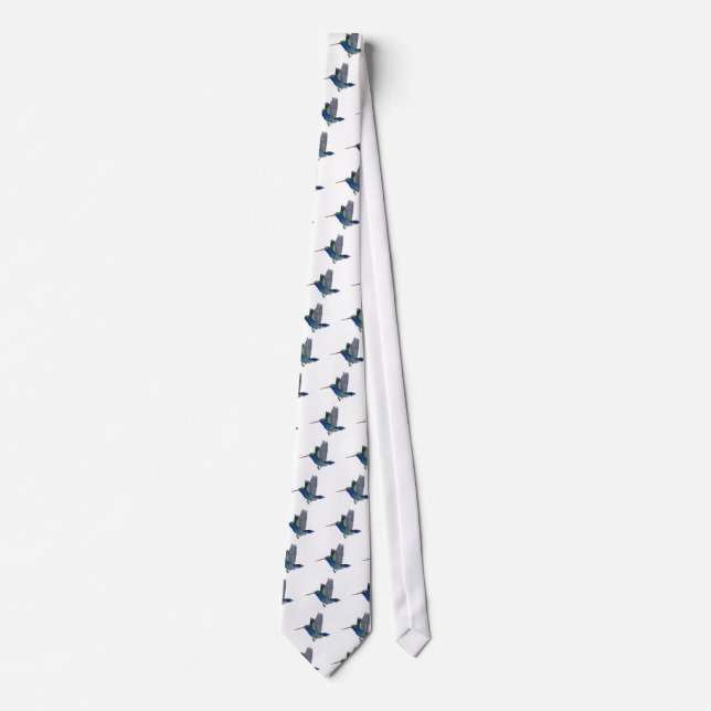 Broad Billed Hummingbird Tie (Front)