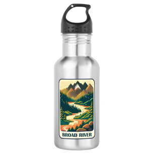 Broad River North Carolina South Carolina Colours 532 Ml Water Bottle