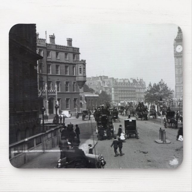 Broad Sanctuary, Westminster Mouse Pad (Front)