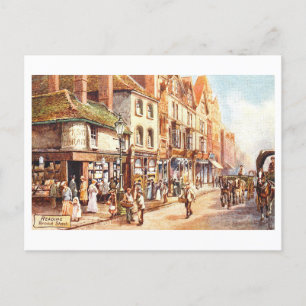 Broad Street in Reading Vintage Postcard
