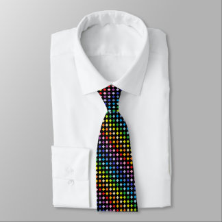 Broader Spectrum Rainbow Diamonds Black Tie
