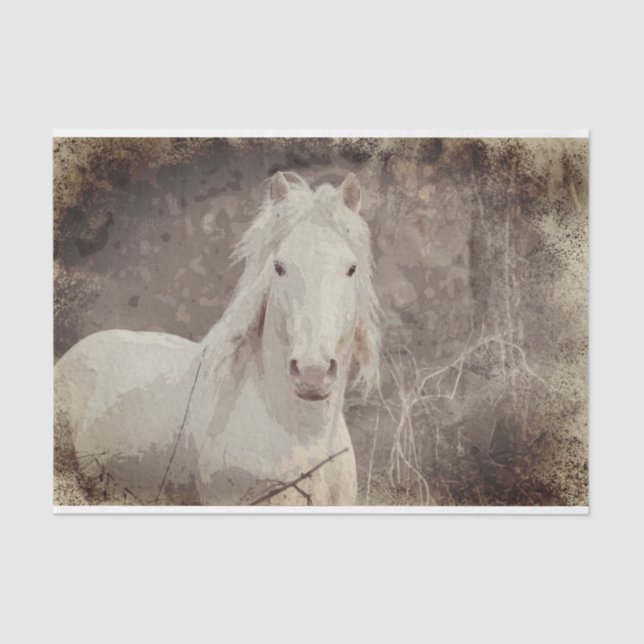 Broadfoot Stallion 18 ob. Tissue Decoupage Paper (Front)