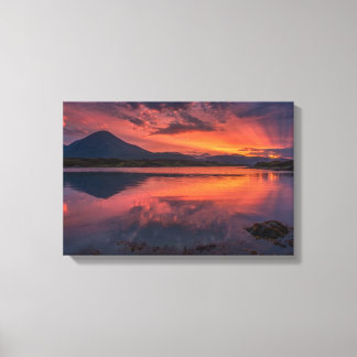 Broadford Bay Isle of Skye Sunset  Canvas Print