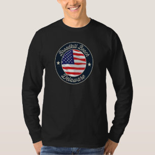 Broadkill Beach  Patriotic Delaware Souvenir T-Shirt