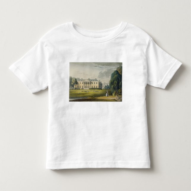Broadlands, from Ackermann's 'Repository of Arts', Toddler T-Shirt (Front)