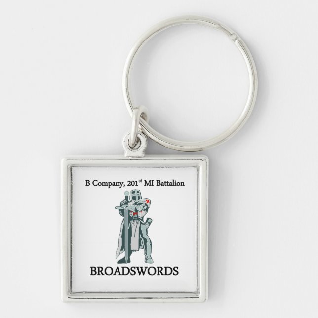 Broadsword Keychain (Front)