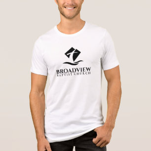 Broadview men's tri-blend t-shirt - tall logo shirt