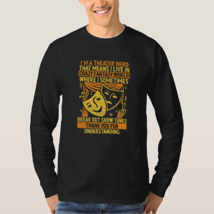 Broadway Actor Musical Theater T-Shirt