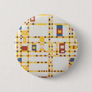 Broadway Boogie Woogie 6 Cm Round Badge