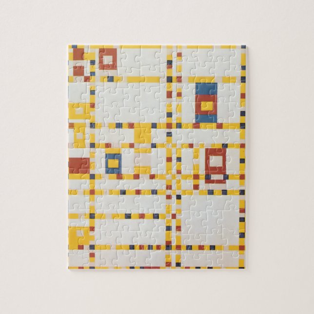 Broadway Boogie Woogie Jigsaw Puzzle (Vertical)