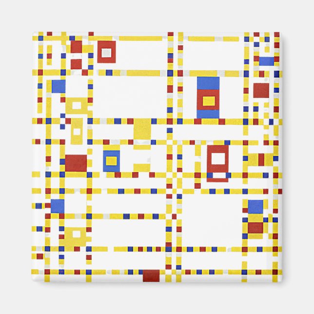 Broadway Boogie Woogie Magnet (Front)