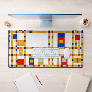 Broadway Boogie Woogie   Piet Mondrian   Desk Mat