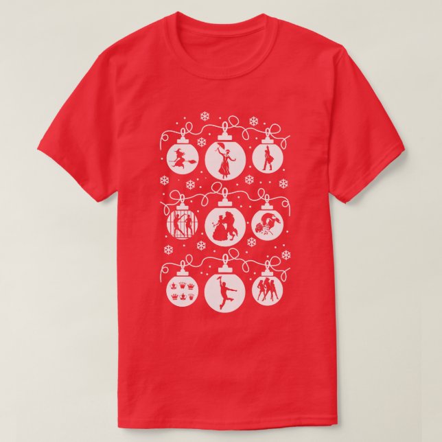 Broadway Christmas T-Shirt (Design Front)