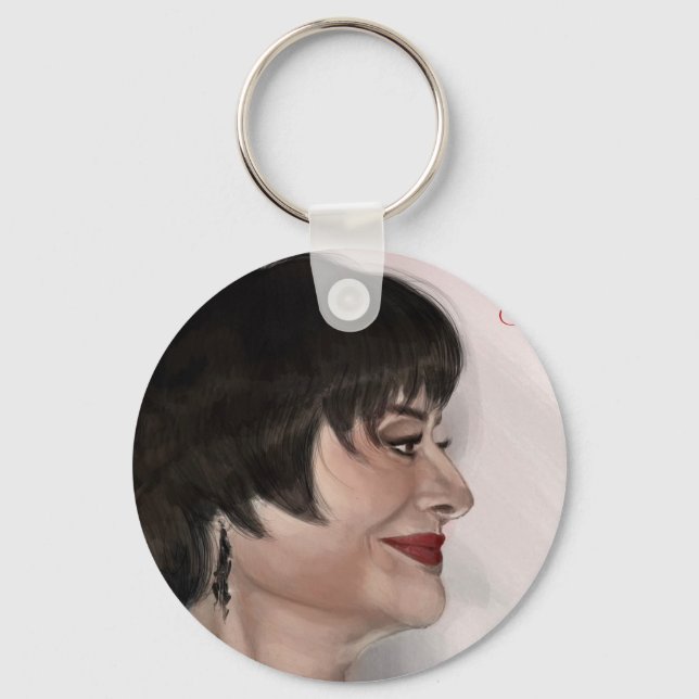 Broadway Deva Fan Art Collection Keychain (Front)