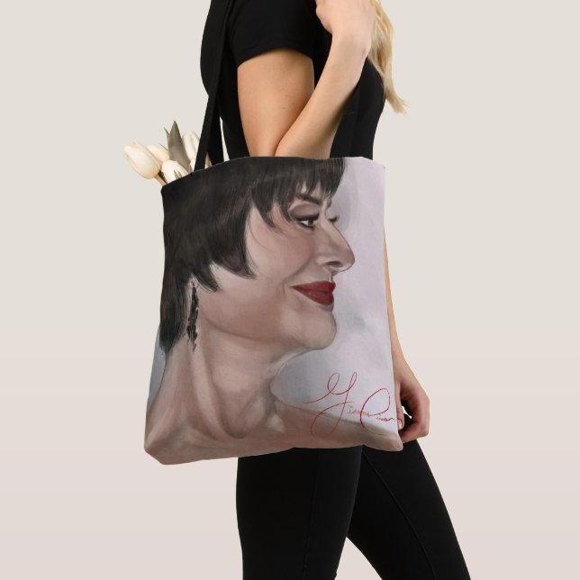 Broadway Deva Fan Art Collection Tote Bag (Close Up)