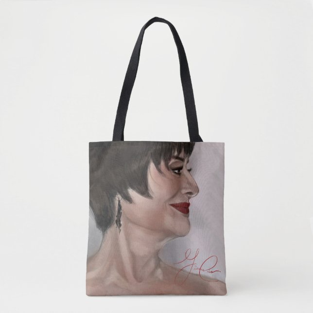 Broadway Deva Fan Art Tote Bag (Front)