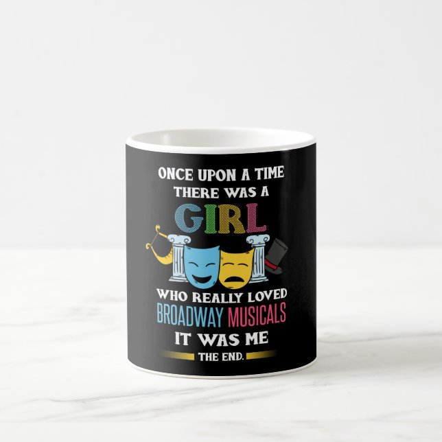 Broadway Fan Musical Theatre Lover Coffee Mug (Center)