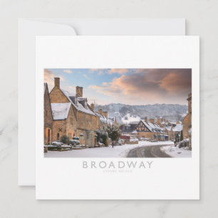Broadway Holiday Card