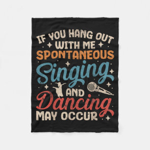 Broadway Musical Theater Nerd Theatre Geek Drama L Fleece Blanket