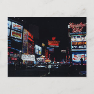 Broadway, New York City Vintage Postcard