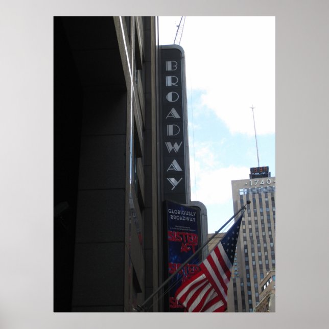 Broadway NYC Poster (Front)
