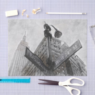 Broadway NYC Tissue Paper – New York City Gift 