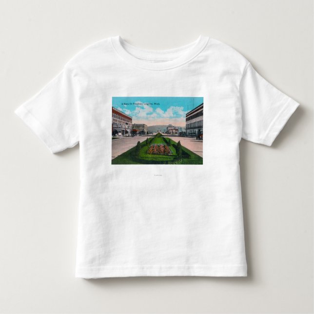 Broadway SceneLongview, WA Toddler T-Shirt (Front)