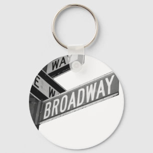 Broadway Sign Key Ring