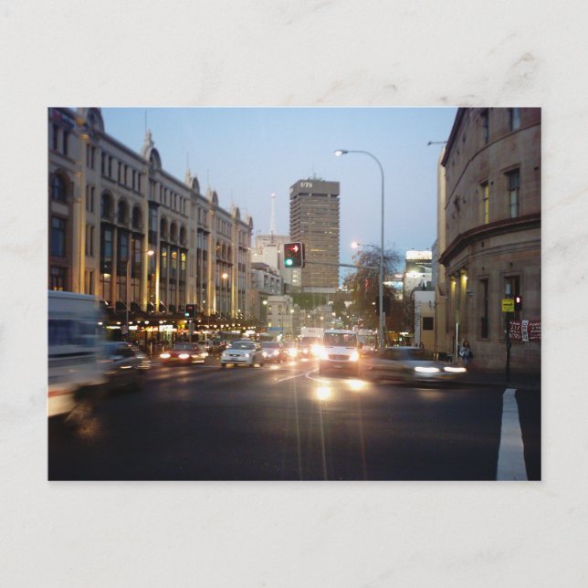 Broadway Sydney Postcard (Front)