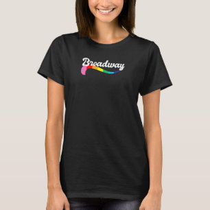 Broadway Theatre New York City Ny Gay Lesbian Love T-Shirt