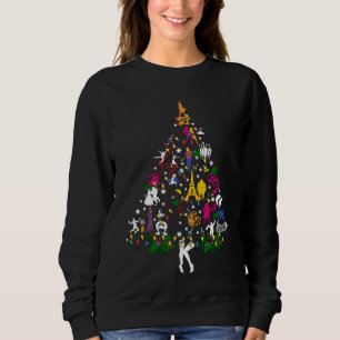 Broadway Ugly Christmas Tree You Will Be Come Sweatshirt