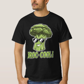 Broc-CooL-I -- Funny, Cool & Sarcastic Pun T-Shirt