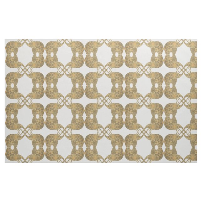 Brocade Elephants Custom Fabric (Yard)