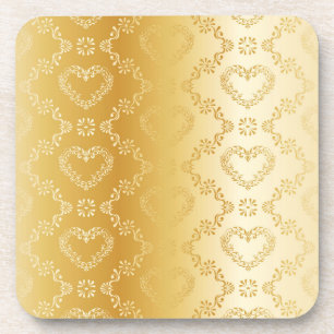 Brocade pattern coaster