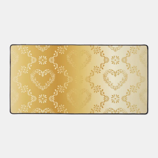 Brocade pattern desk mat (Front)
