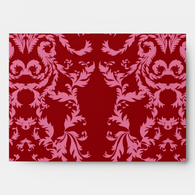Brocade pattern envelope (Front)