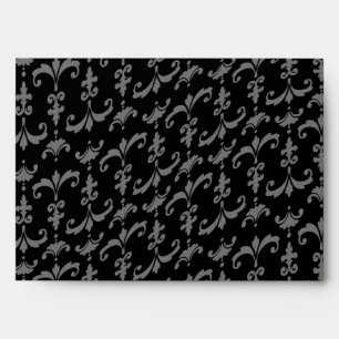 Brocade pattern envelope