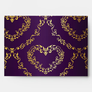 Brocade pattern envelope