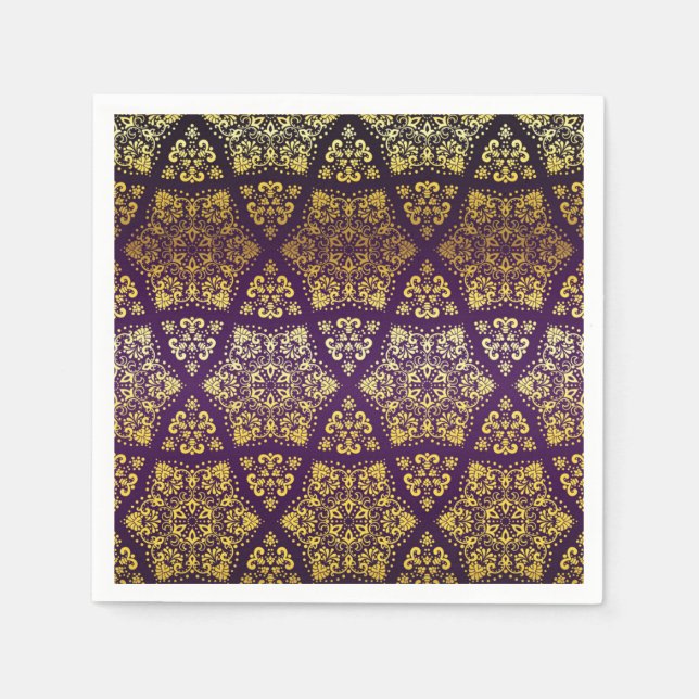 Brocade pattern napkin (Front)