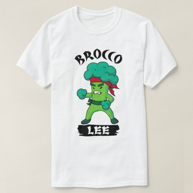 Brocco Lee Broccoli Meme 1 T-Shirt (Design Front)