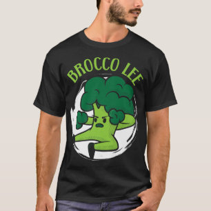 Brocco Lee Broccoli Vegan Lover Vegetable Healthy  T-Shirt
