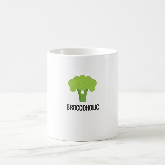 Broccoholic - Must-have for Vegan & Vegeterian Coffee Mug (Center)