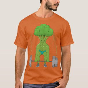 Broccoli Bodybuilding Gym Vegan Vegetarian Bodybui T-Shirt