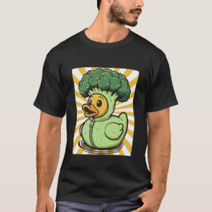 Broccoli Duck Veggie Vegan Vegetarian T-Shirt